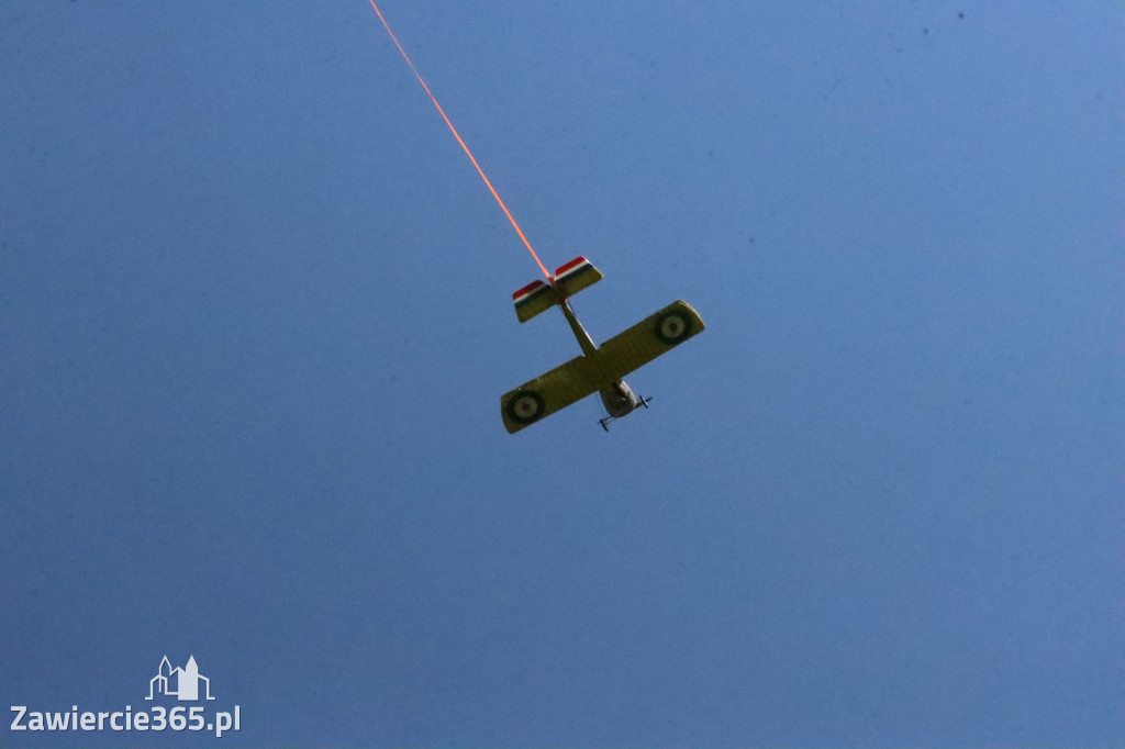 Fotorelacja: Bitwa powietrzna o Zawiercie