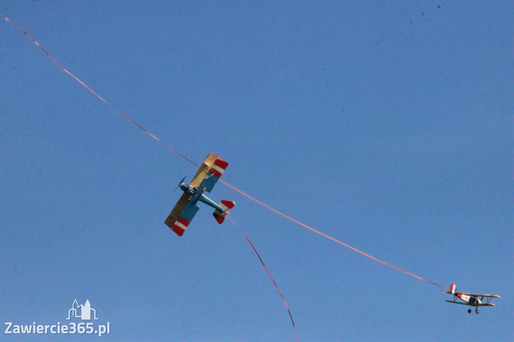 Fotorelacja: Bitwa powietrzna o Zawiercie