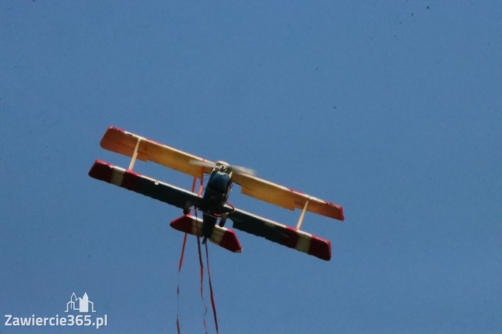 Fotorelacja: Bitwa powietrzna o Zawiercie