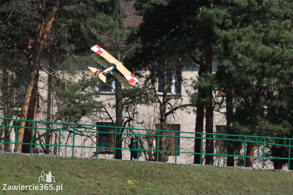 Fotorelacja: Bitwa powietrzna o Zawiercie