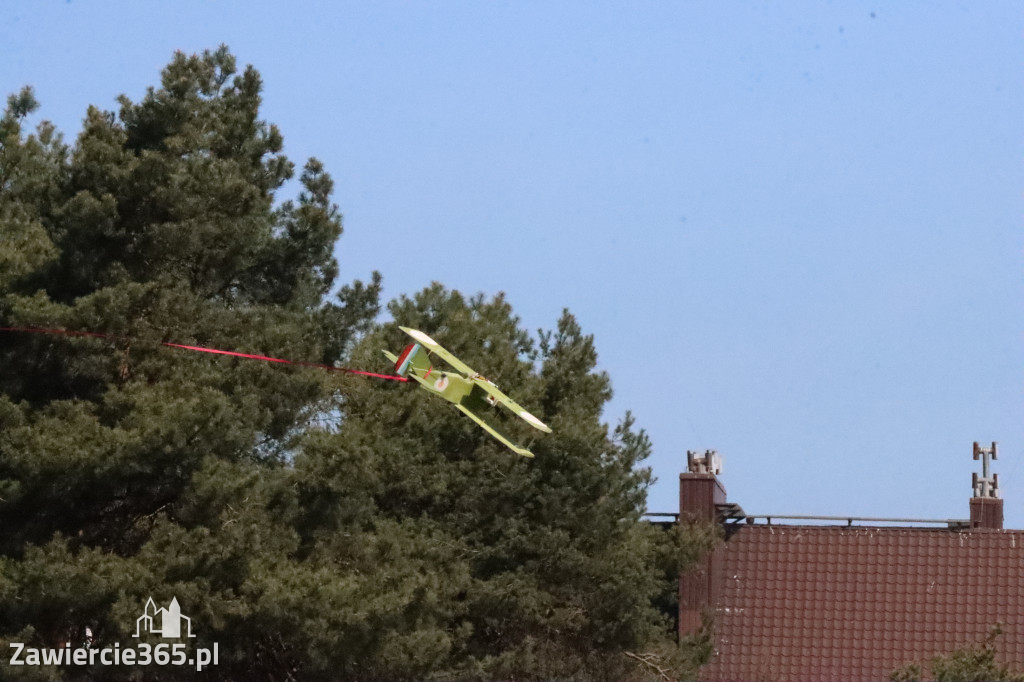 Fotorelacja: Bitwa powietrzna o Zawiercie