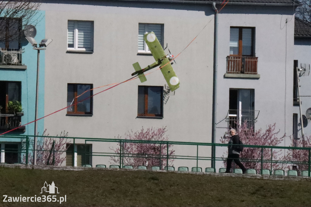 Fotorelacja: Bitwa powietrzna o Zawiercie