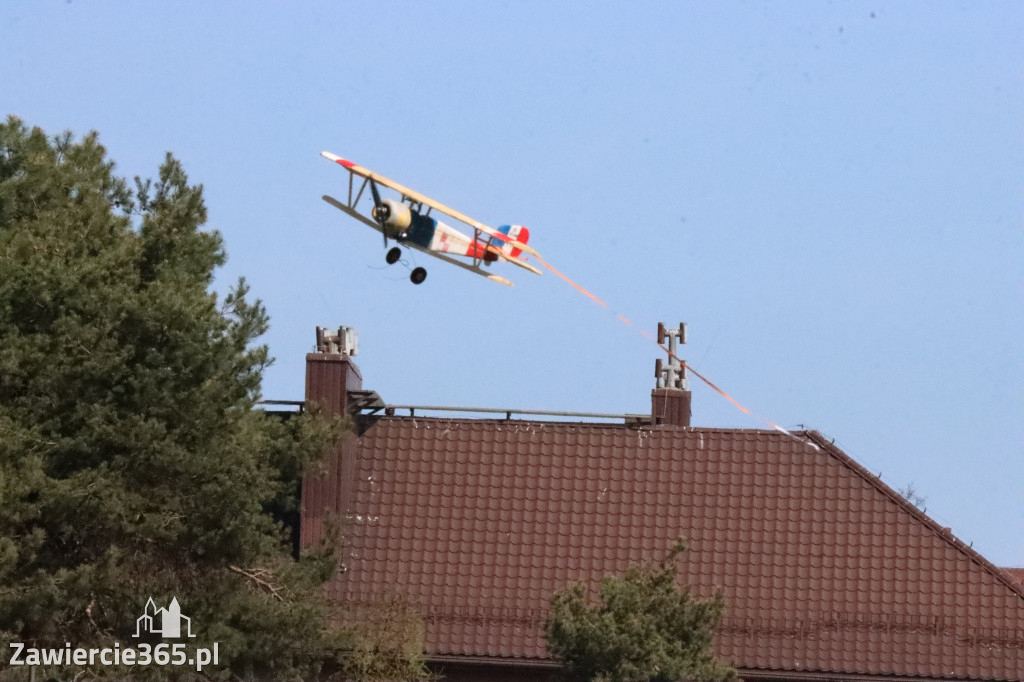 Fotorelacja: Bitwa powietrzna o Zawiercie