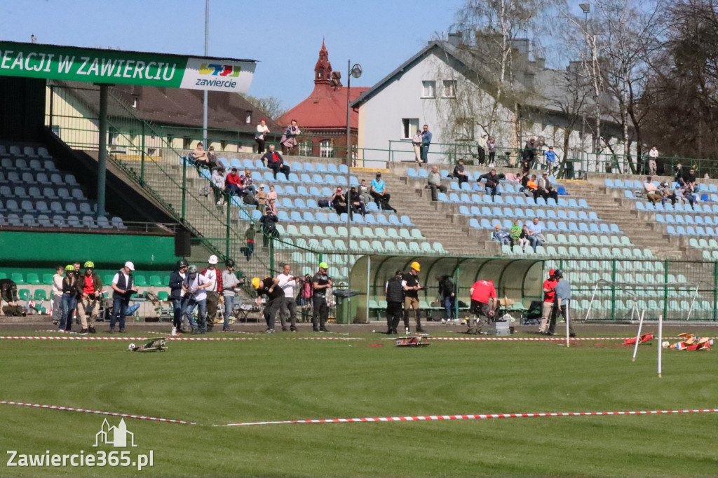 Fotorelacja: Bitwa powietrzna o Zawiercie