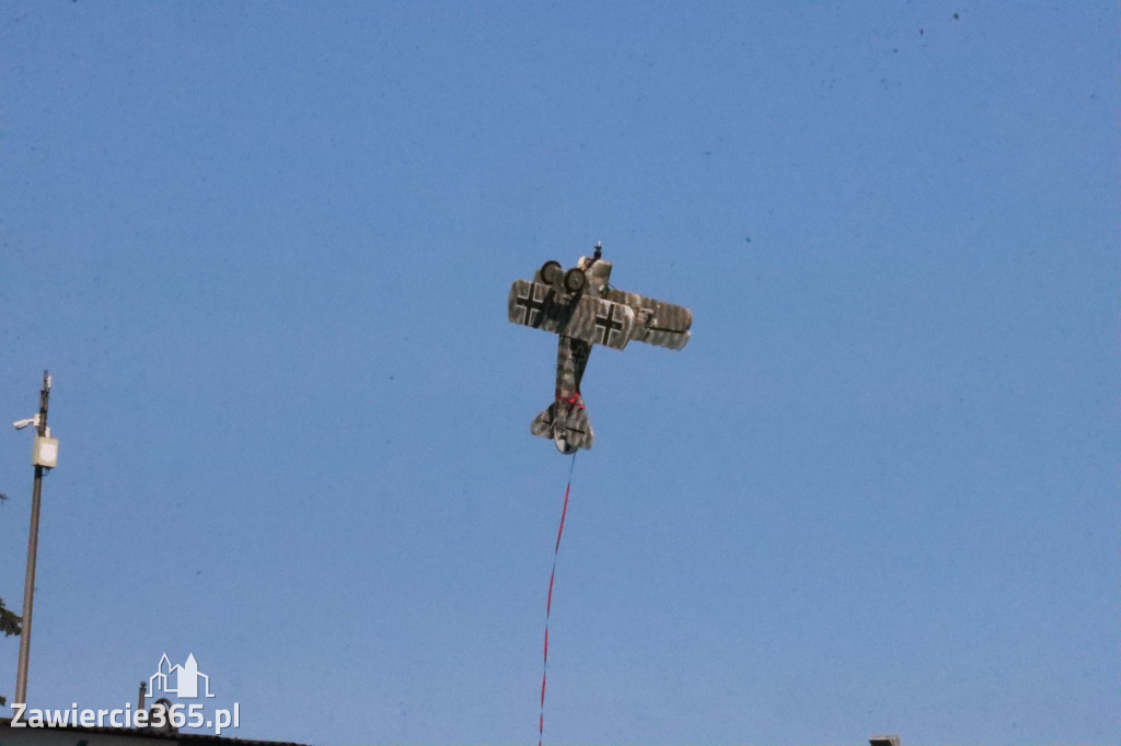 Fotorelacja: Bitwa powietrzna o Zawiercie