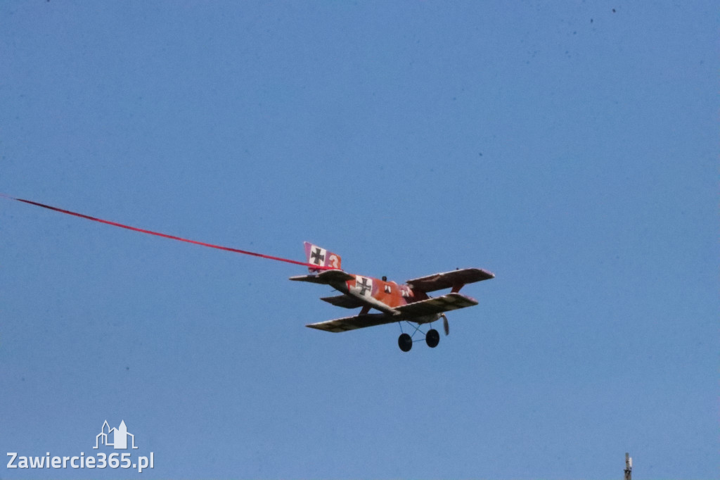 Fotorelacja: Bitwa powietrzna o Zawiercie