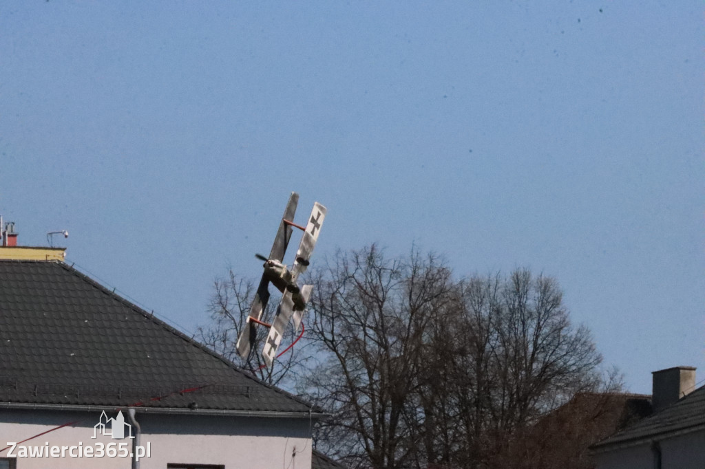 Fotorelacja: Bitwa powietrzna o Zawiercie