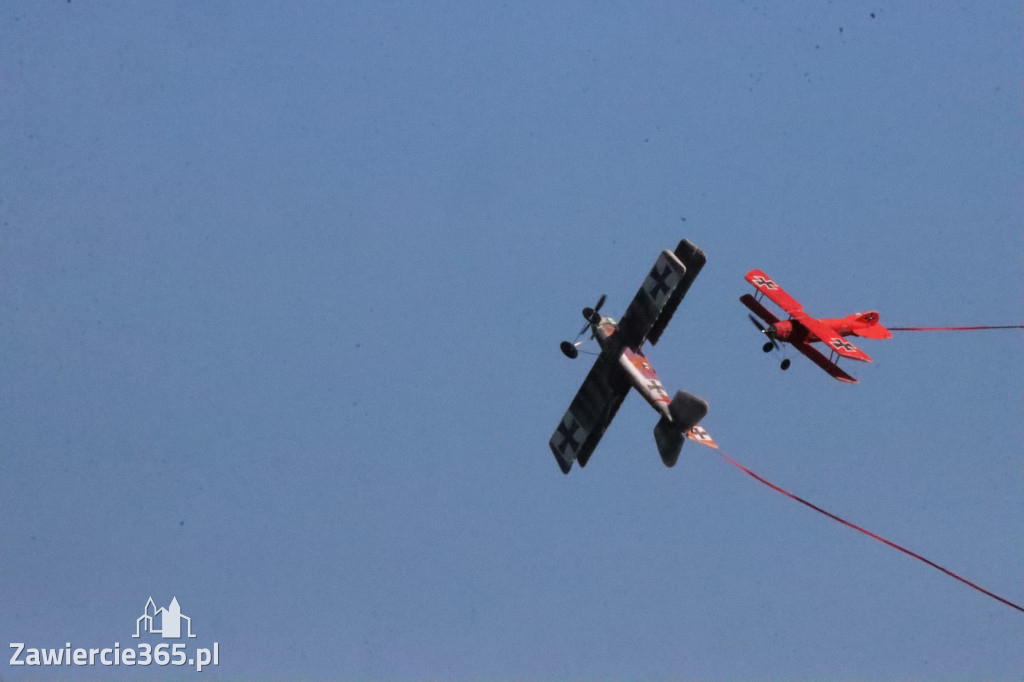 Fotorelacja: Bitwa powietrzna o Zawiercie
