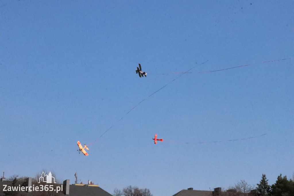 Fotorelacja: Bitwa powietrzna o Zawiercie