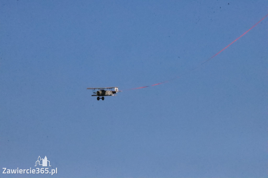 Fotorelacja: Bitwa powietrzna o Zawiercie