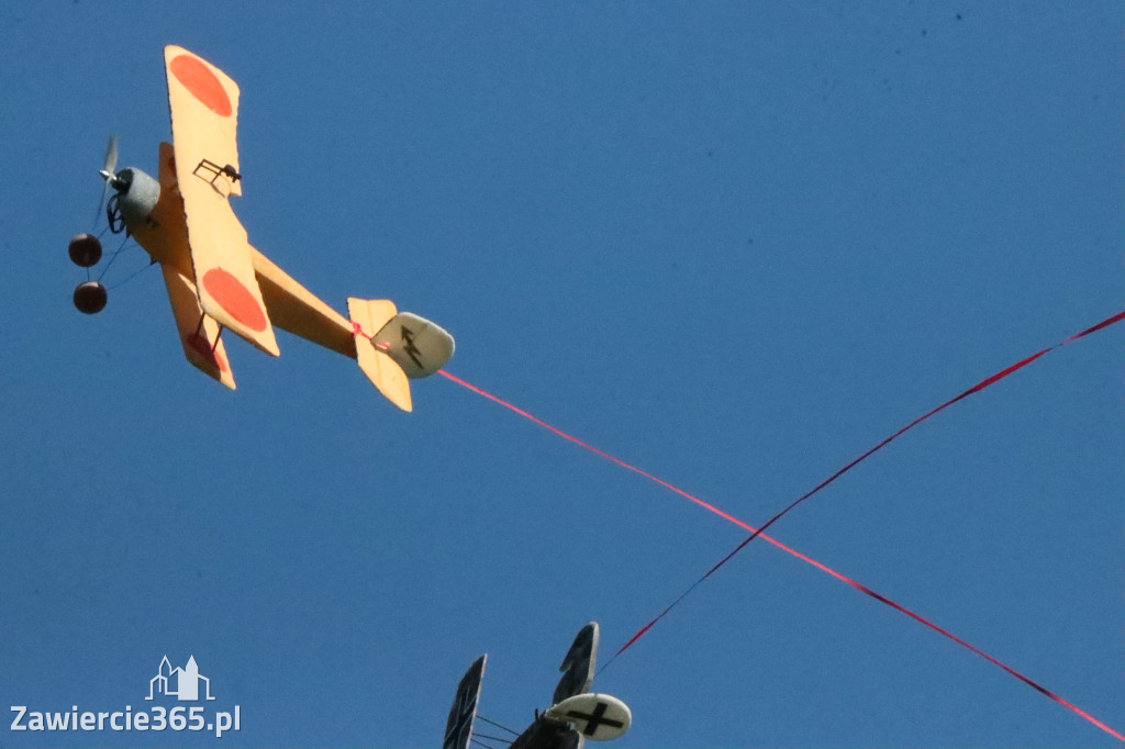 Fotorelacja: Bitwa powietrzna o Zawiercie