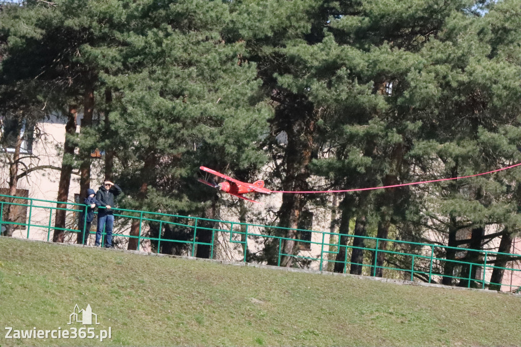 Fotorelacja: Bitwa powietrzna o Zawiercie