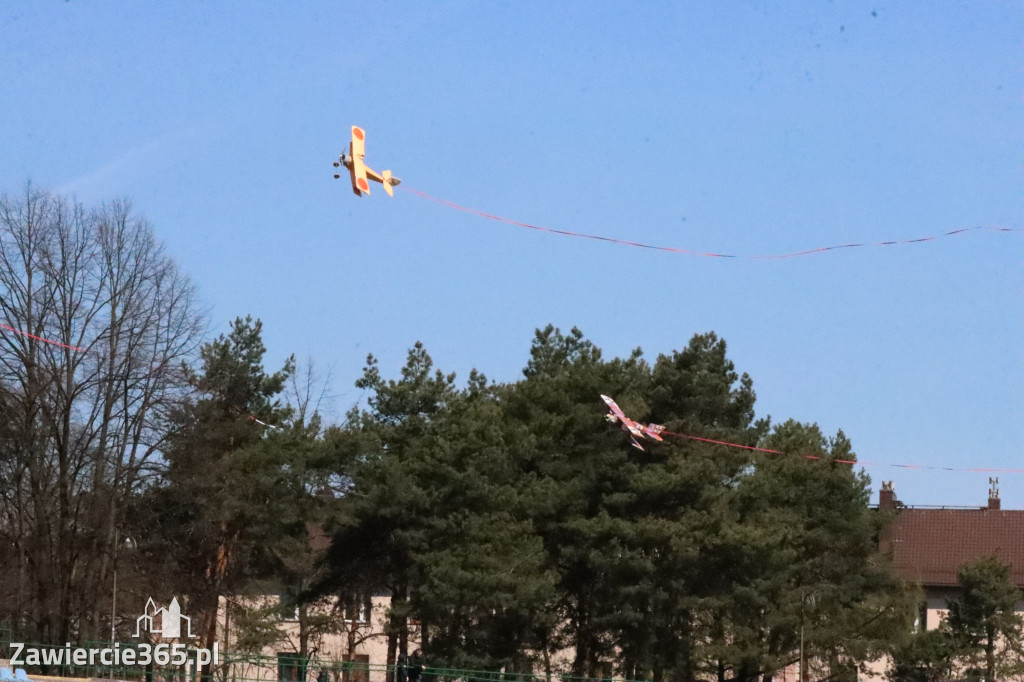 Fotorelacja: Bitwa powietrzna o Zawiercie