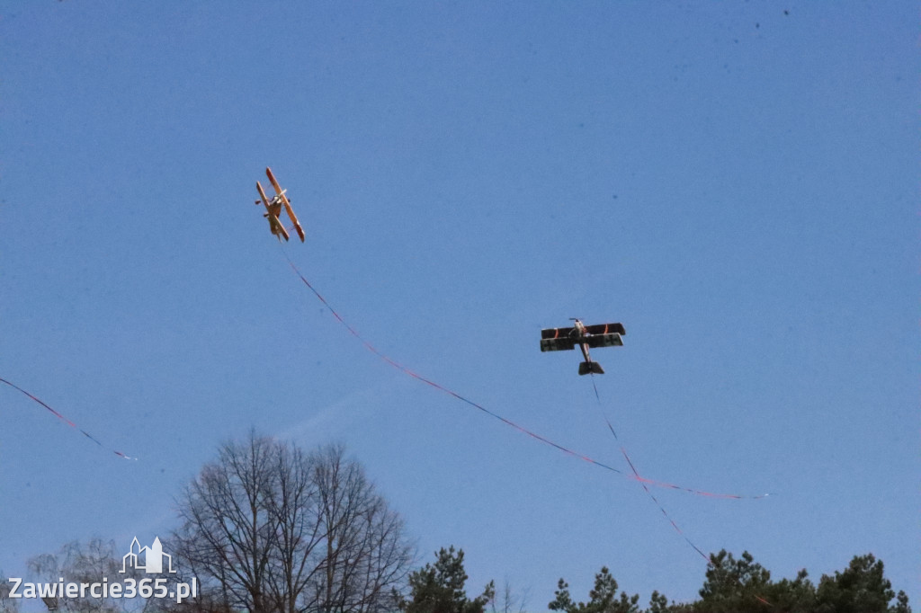 Fotorelacja: Bitwa powietrzna o Zawiercie