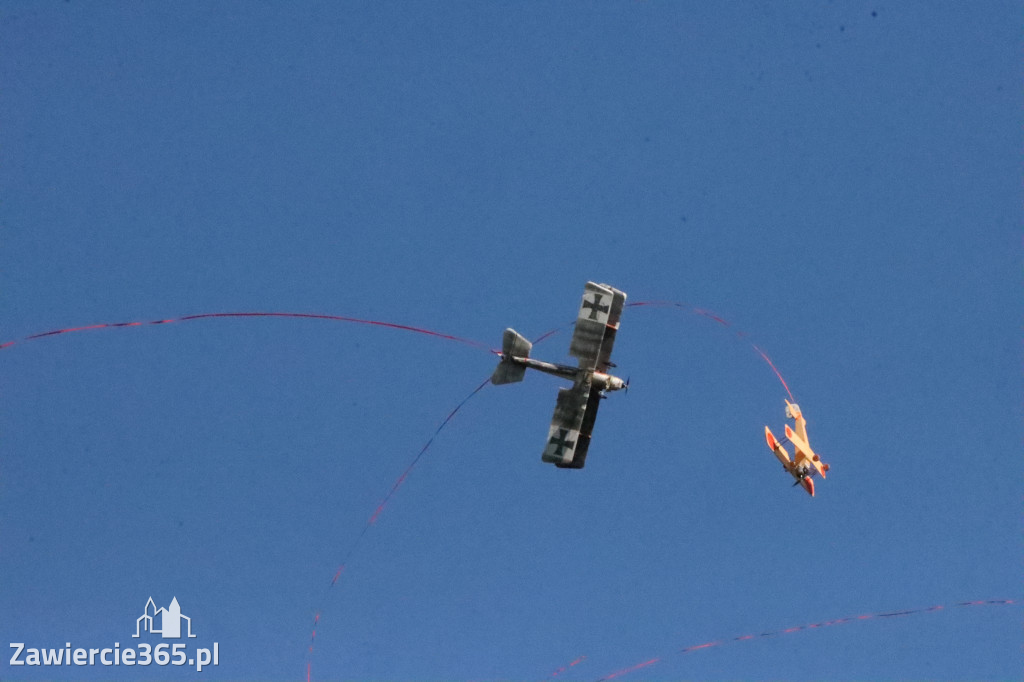 Fotorelacja: Bitwa powietrzna o Zawiercie