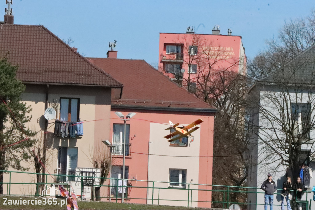 Fotorelacja: Bitwa powietrzna o Zawiercie
