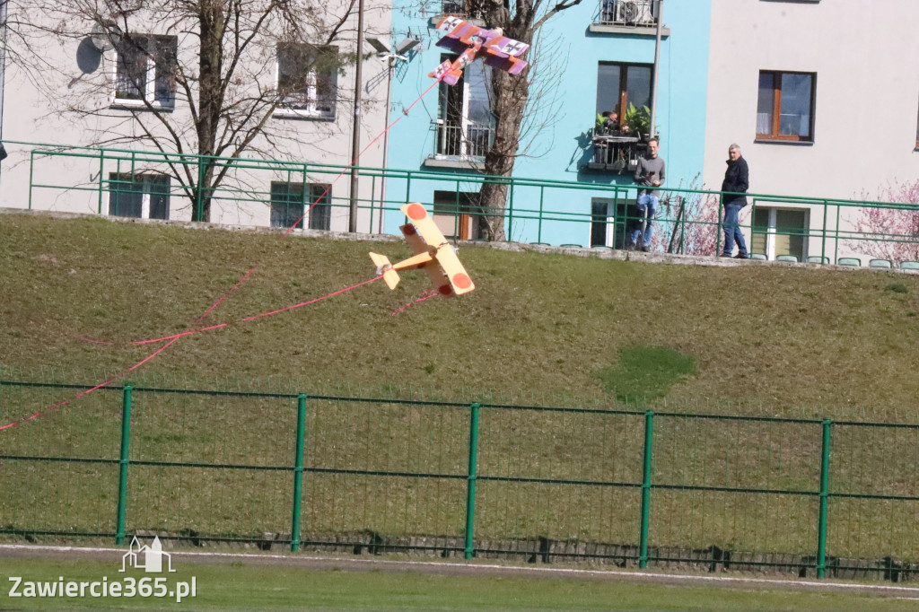 Fotorelacja: Bitwa powietrzna o Zawiercie