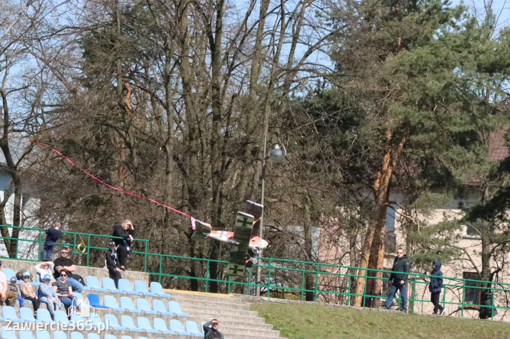 Fotorelacja: Bitwa powietrzna o Zawiercie