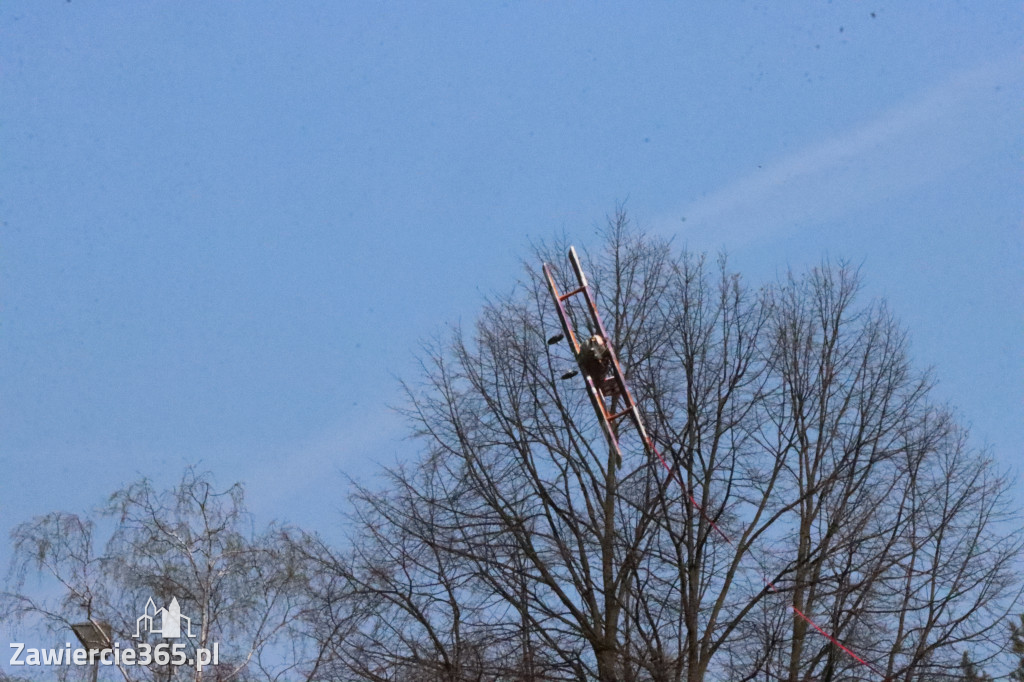 Fotorelacja: Bitwa powietrzna o Zawiercie