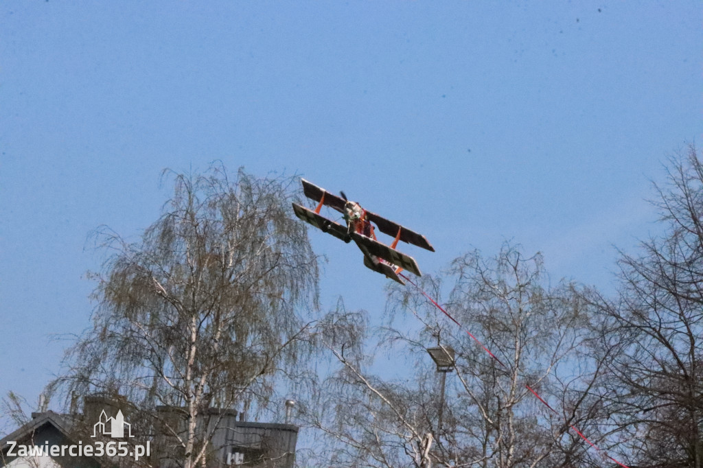 Fotorelacja: Bitwa powietrzna o Zawiercie