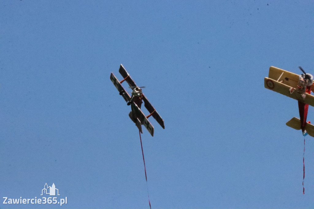 Fotorelacja: Bitwa powietrzna o Zawiercie