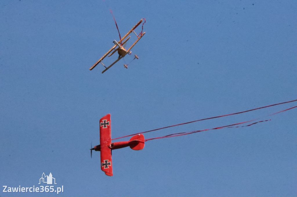 Fotorelacja: Bitwa powietrzna o Zawiercie