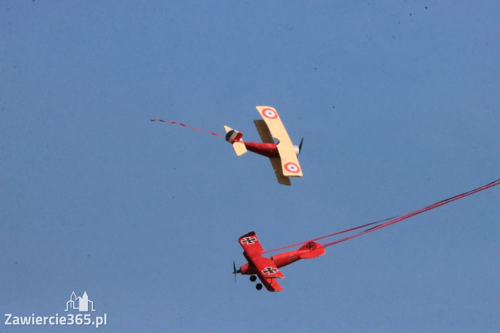 Fotorelacja: Bitwa powietrzna o Zawiercie