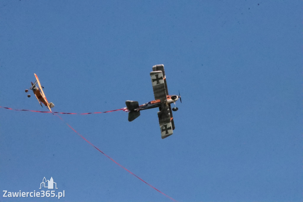 Fotorelacja: Bitwa powietrzna o Zawiercie