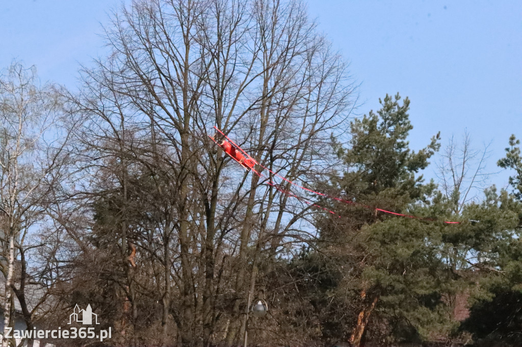 Fotorelacja: Bitwa powietrzna o Zawiercie