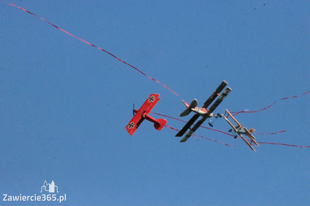 Fotorelacja: Bitwa powietrzna o Zawiercie