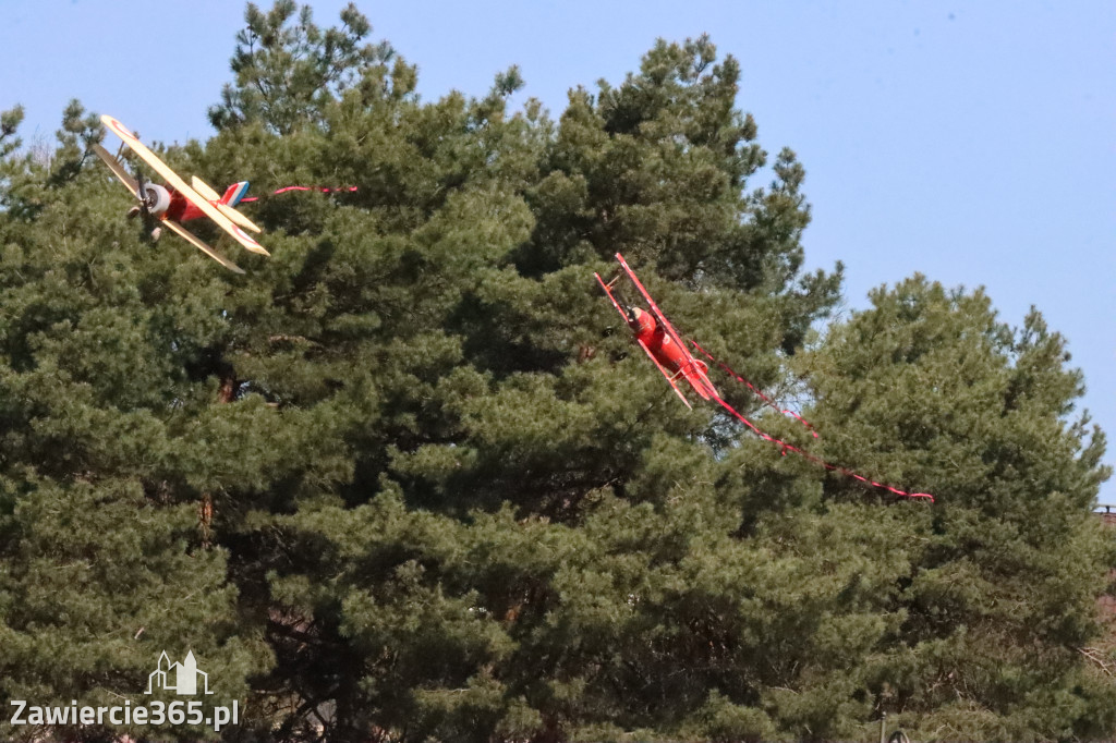 Fotorelacja: Bitwa powietrzna o Zawiercie
