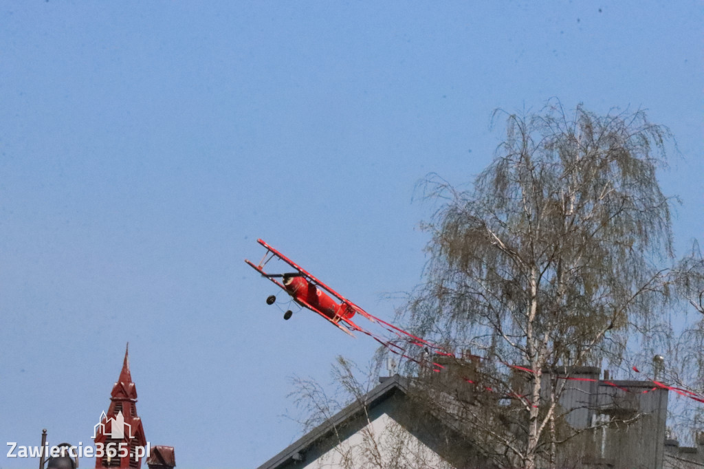 Fotorelacja: Bitwa powietrzna o Zawiercie