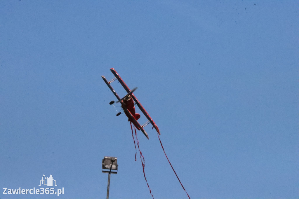 Fotorelacja: Bitwa powietrzna o Zawiercie