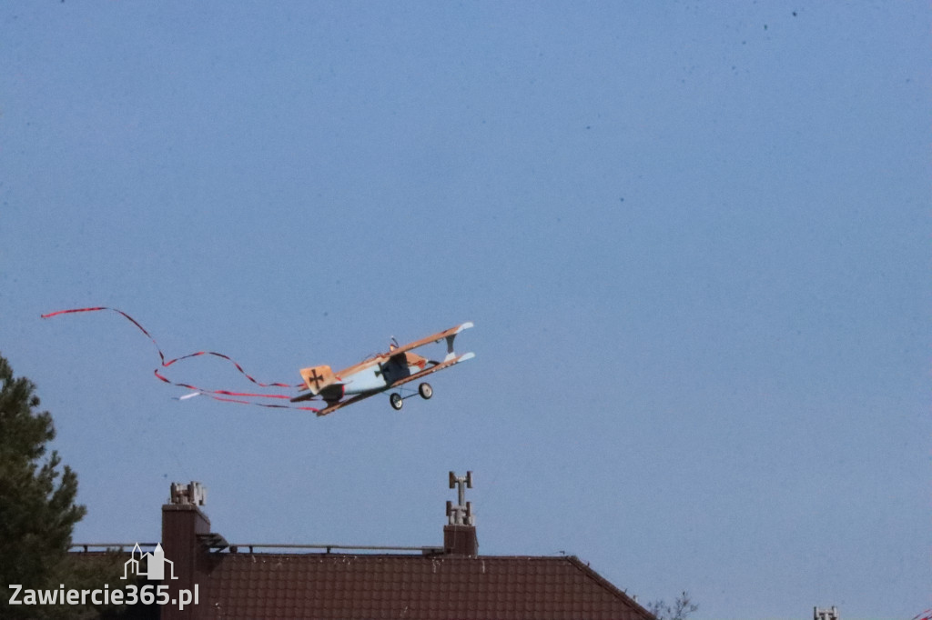 Fotorelacja: Bitwa powietrzna o Zawiercie