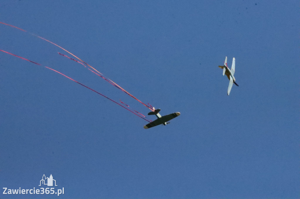 Fotorelacja: Bitwa powietrzna o Zawiercie