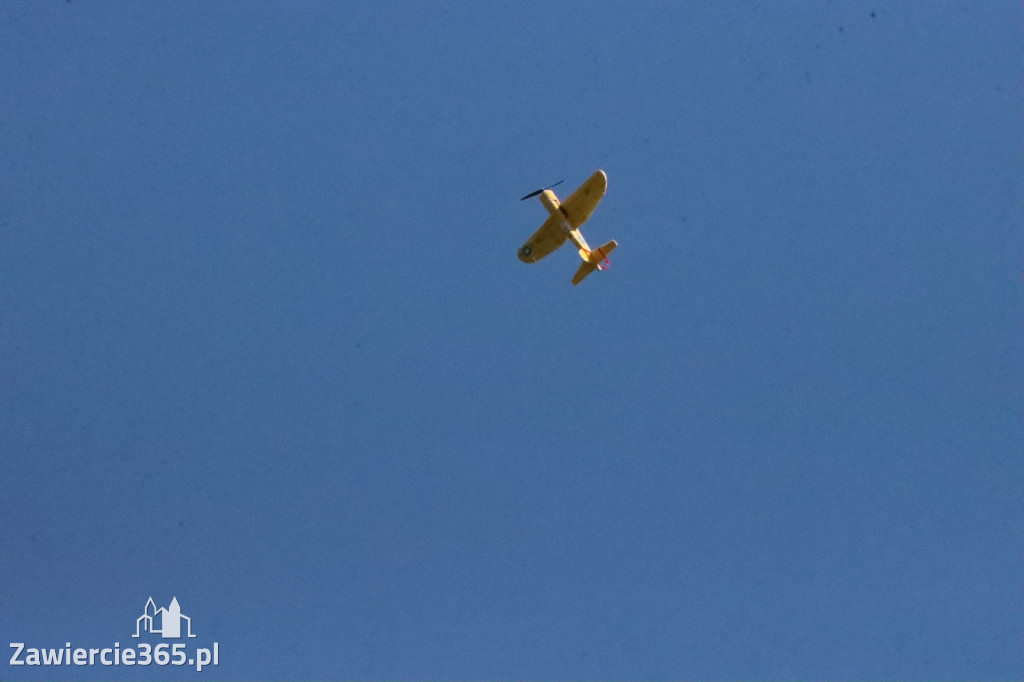 Fotorelacja: Bitwa powietrzna o Zawiercie