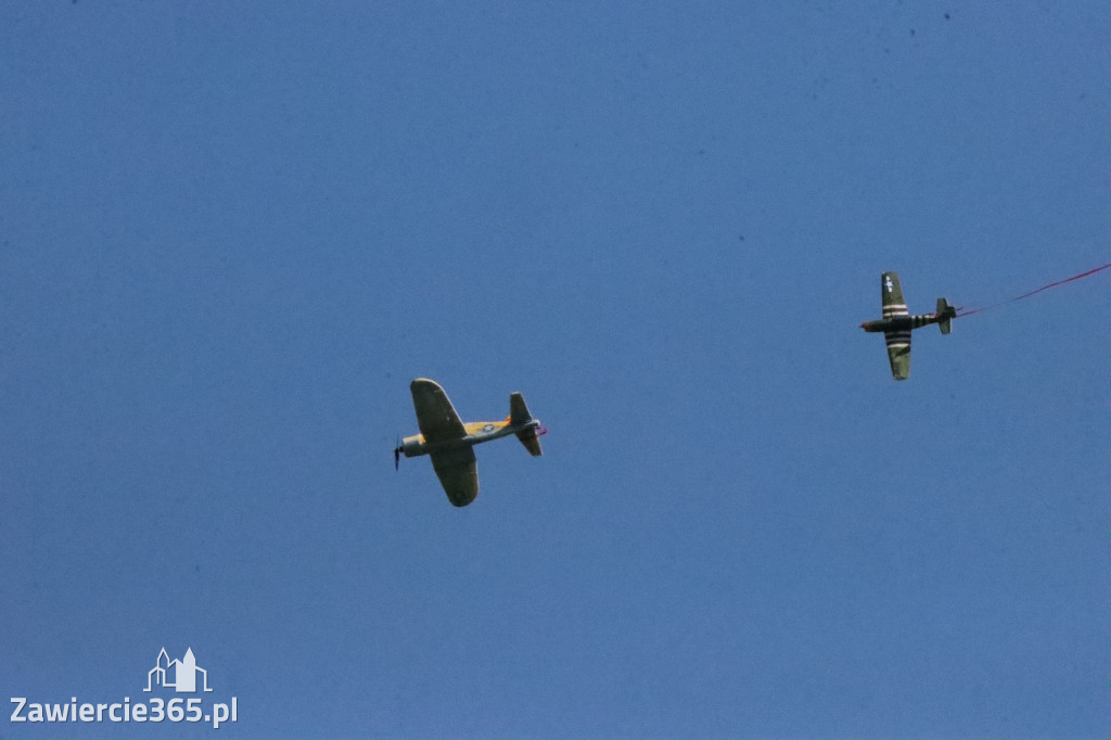 Fotorelacja: Bitwa powietrzna o Zawiercie