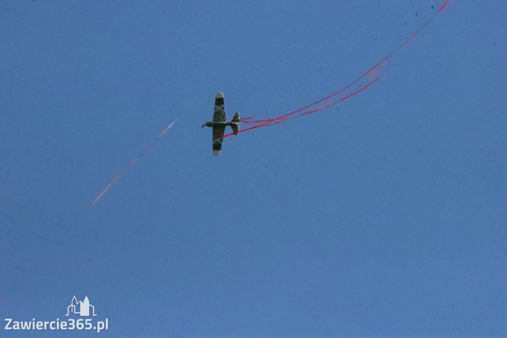 Fotorelacja: Bitwa powietrzna o Zawiercie