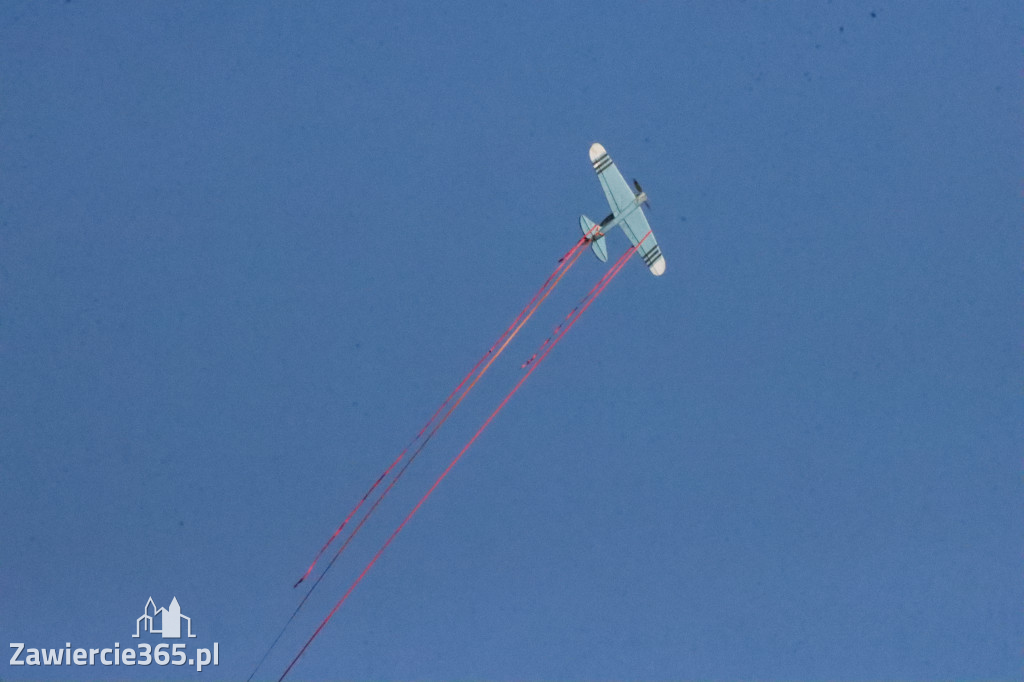 Fotorelacja: Bitwa powietrzna o Zawiercie