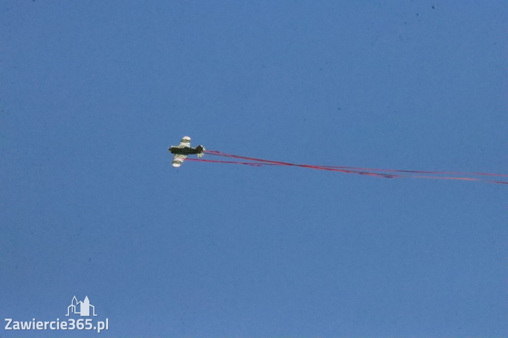 Fotorelacja: Bitwa powietrzna o Zawiercie