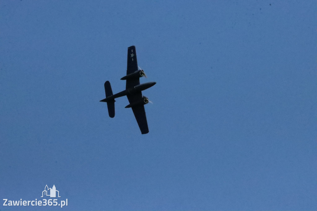Fotorelacja: Bitwa powietrzna o Zawiercie