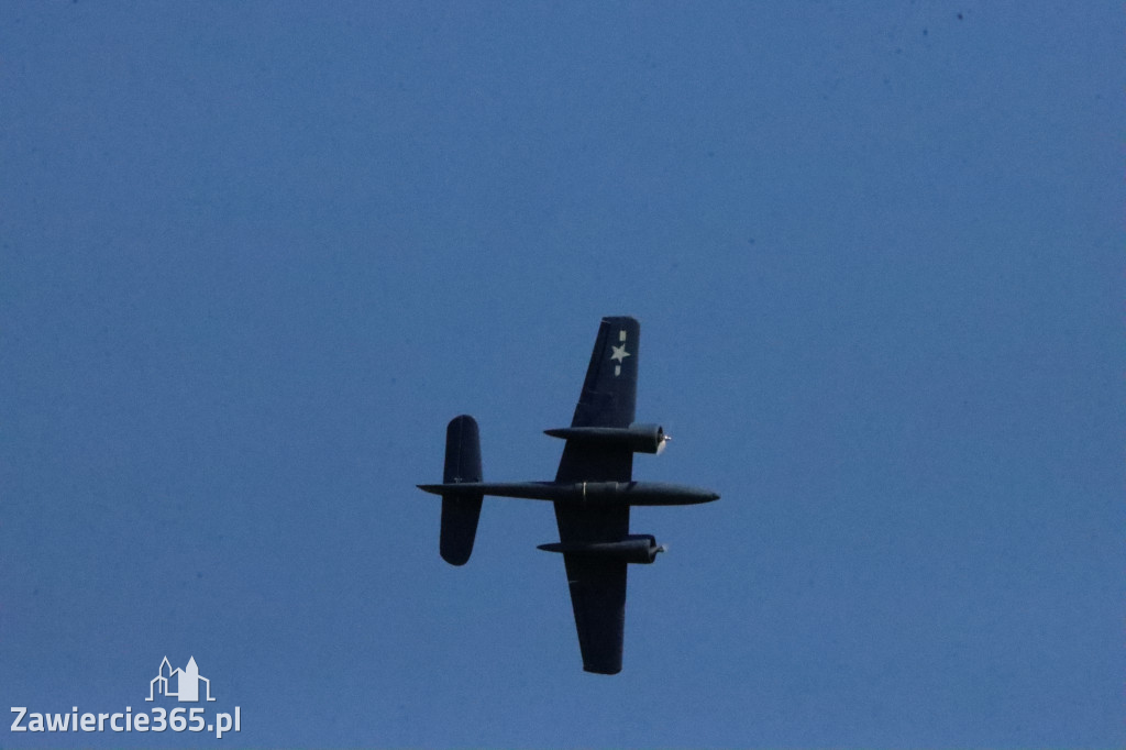 Fotorelacja: Bitwa powietrzna o Zawiercie