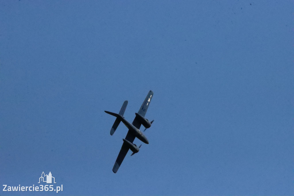 Fotorelacja: Bitwa powietrzna o Zawiercie
