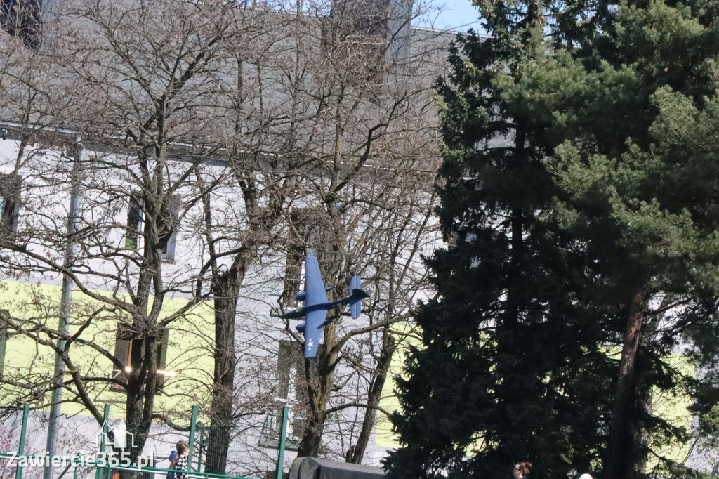 Fotorelacja: Bitwa powietrzna o Zawiercie