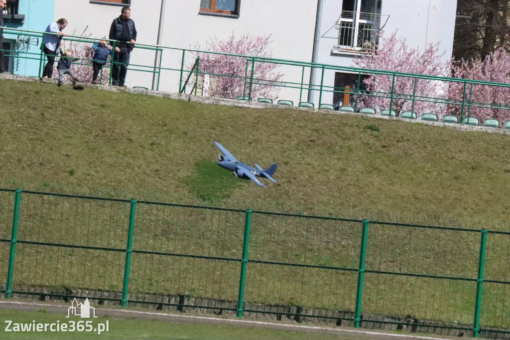 Fotorelacja: Bitwa powietrzna o Zawiercie