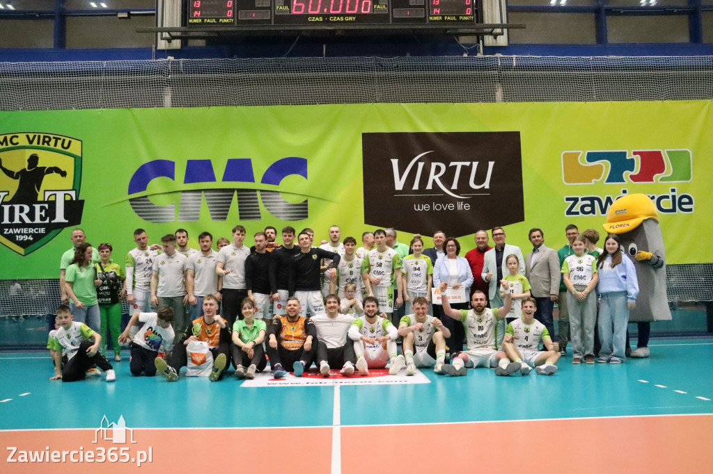Fotorelacja: Wygrana CMC Virtu Viret Zawiercie z SPR Orzeł Przeworsk!