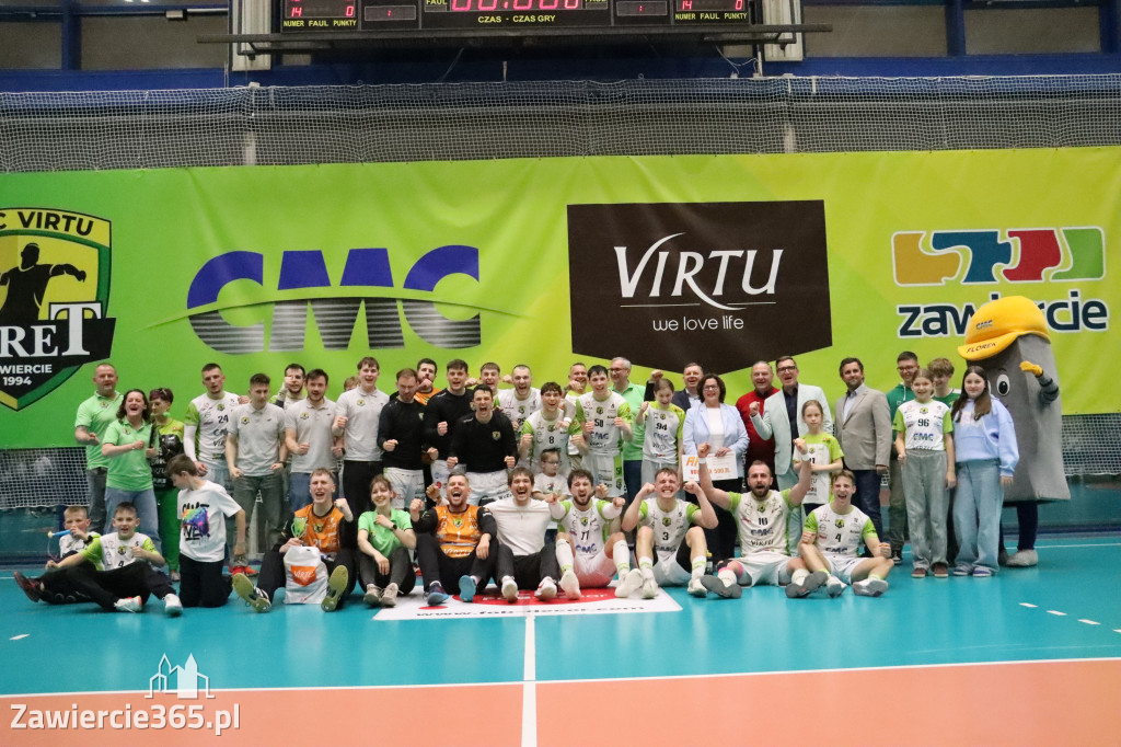 Fotorelacja: Wygrana CMC Virtu Viret Zawiercie z SPR Orzeł Przeworsk!