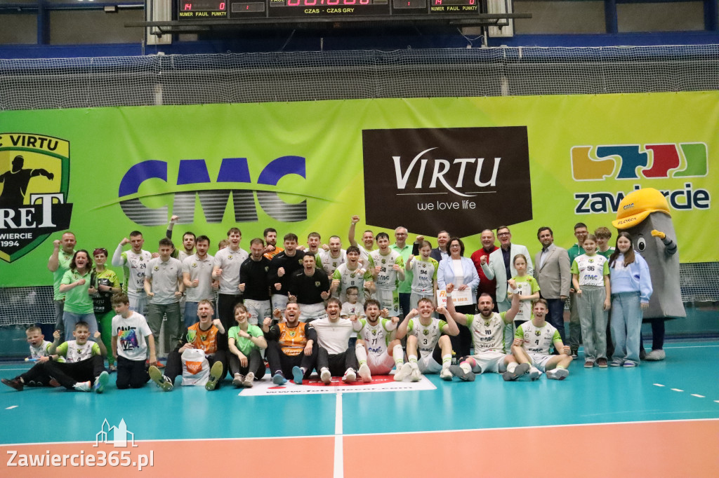 Fotorelacja: Wygrana CMC Virtu Viret Zawiercie z SPR Orzeł Przeworsk!