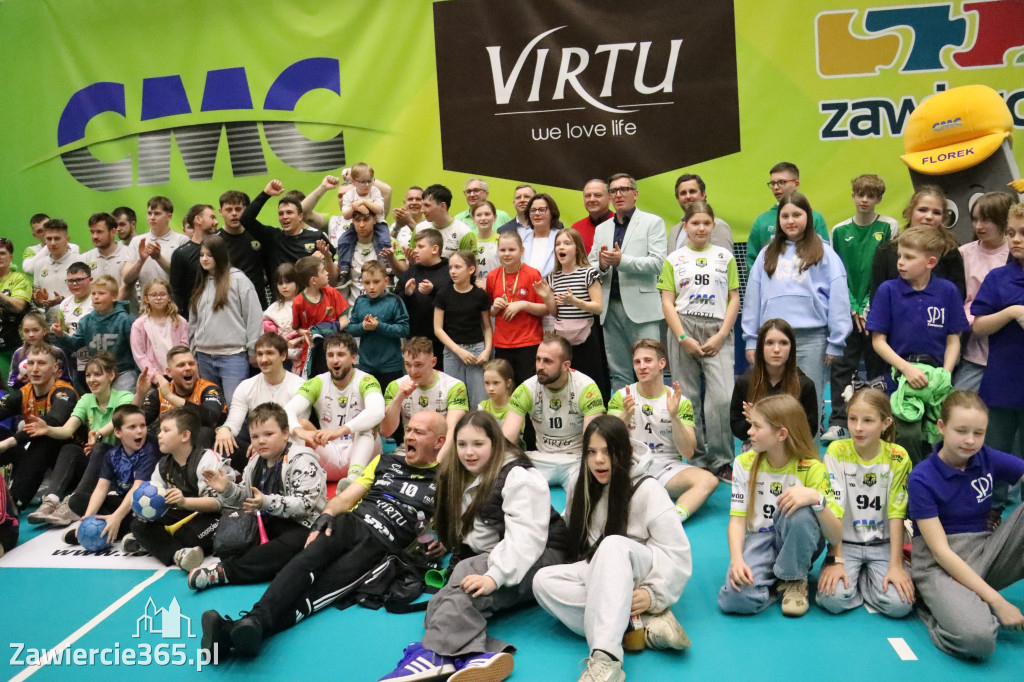 Fotorelacja: Wygrana CMC Virtu Viret Zawiercie z SPR Orzeł Przeworsk!