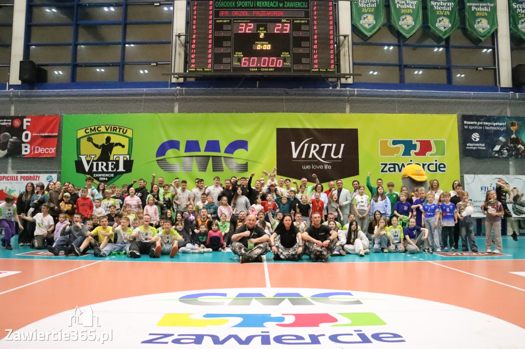 Fotorelacja: Wygrana CMC Virtu Viret Zawiercie z SPR Orzeł Przeworsk!